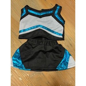Teddy Mountain Bear Cheer Outfit‎ Top Skirt Plush Clothing Set